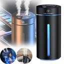 АВТОМОБИЛЬНЫЙ УВЛАЖНИТЕЛЬ ВОЗДУХА, ЦВЕТНАЯ СВЕТОДИОДНАЯ ПОДСВЕТКА, 3 РЕЖИМА РАСПЫЛЕНИЯ