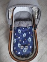 Пружинный спальный мешок 3-в-1 для сна детской коляски.