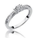 ЗОЛОТОЕ ОБРУЧАЛЬНОЕ КОЛЬЦО С БРИЛЛИАНТОМ PR. 585