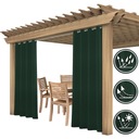 ZASŁONY OGRODOWE 155x200 WODOODPORNE ZASŁONA NA TARAS DO ALTANY PRZELOTKI