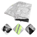 SILVER WETTING COAT NA MOTOCIKLAI ODDYCHAJACE PROTECTIVE NA MOTORCYKL PRZECIWPYLOWE  photo 7