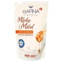 Mydło w płynie mleko i miód 900ml SAFINA zapas
