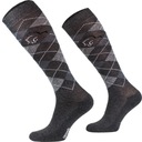 Носки COMODO для верховой езды, ромбы, 43-46 л