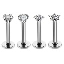 НАБОР РЕЗЬБ LABRET 4 STYLE HELIX TRAGUS ИЗ 4 ШТ.