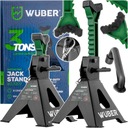 СТОЙКИ ДЛЯ АВТОМАСТЕРСКИХ СТОЙКИ ПРОЧНЫЕ ОПОРЫ 2 ШТ. 3Т + РЕЗИНА