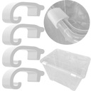 ЗАКРЫВАЮЩИЕ ЗАЖИМЫ ДЛЯ ИКЕА САМЛА ДЛЯ КОНТЕЙНЕРОВ 45Л 60Л НАБОР ИЗ 4 ШТ.