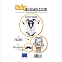 Baby Gentleman - Body - Rozmiar 68 Wzór dominujący nadruk