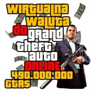 $490 000 000 + LVL, Наличные GTA 5 V Online ПК