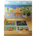 TOOKY TOY Montessori vzdelávacia skladačka Magnetická krabička pre deti Vek dieťaťa 3 roky +