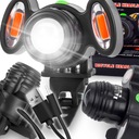 СВЕТОДИОДНАЯ ВЕЛОСИПЕДНАЯ ЛАМПА ОСВЕЩЕНИЕ ПЕРЕДНЯЯ ЛИНЗА ВЕЛОСИПЕДА