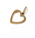 ЗОЛОТОЙ КУЛОН СЕРДЦЕ 585/0.83G