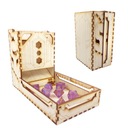 DICE TOWER НАВЕСНАЯ КИБЕРПАНКОВАЯ ДЕРЕВЯННАЯ DICE TOWER 15 СМ