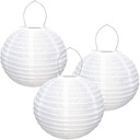 СВЕТОДИОДНЫЕ ФОНАРИ RGB, КРУГЛЫЕ, БЕЛЫЕ, СКЛАДНЫЕ, 25 СМ