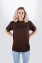 TAMA "Logo" Brown T-Shirt (S) Márka Tama