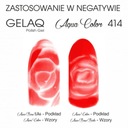 Gelaq Hybridný lak Aqua Color 414 pohár 3g Kód výrobcu 0105414