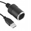 ПЕРЕТВОРЮВАЧ АДАПТЕРА ГНІЗДА ПРИКУРЮВАЧА USB 5V 2A NA 12V  (18050833934) фото min 10