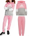 2833 КОМПЛЕКТ СПОРТИВНОГО КОСТЮМА ДЛЯ ДЕВОЧЕК ADIDAS COTTON 152 см