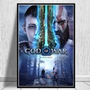 Холст постер God of War Ragnarok игровые постеры
