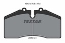 TEXTAR SABOTS DE FREIN DE FREIN 2095302 photo 1 - milautoparts-fr.ukrlive.com