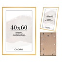 РАМА 40x60 ЗОЛОТЫЕ АЛЮМИНИЕВЫЕ ФОТОРАМКИ