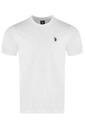 U.S. Polo Assn. biele pánske tričko, Veľkosť M