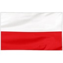 Флаг ПОЛЬШИ с туннелем 112х70см.