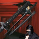 Катана Ніндзя Sword Sharp Тренування З Blowpipe D127