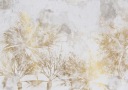 PREMIUM PALMS BETON GOLD NATURE PHOTO обои для гостиной 3D 400x280