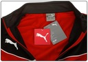 PUMA PÁNSKA TEPLÁKOVÁ SÚPRAVA KOMPLET INDIVIDUAL IRISE TRACK SUIT RED/BLACK r.M Dĺžka nohavíc dlhá