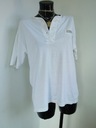 ESPRIT biała letnia vintage koszulka streetwear M Materiał dominujący bawełna