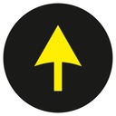 НАПОЛЬНАЯ НАКЛЕЙКА 30см СТРЕЛКА