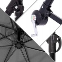 Садові Парасолі Сірий Z Wysięgnikiem 350 Cm