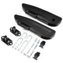 2X ARMREST CAR ZE SCHOWKIEM ECO-LEATHER VERSATILE BLACK  photo 10