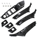 4 PIEZAS SOPORTE AGARRADERO DE PUERTA NEGRO PARA BMW F10 F11 