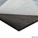 FOAM MAT резиновая звукоизоляция из АЛЮМИНИЕВОЙ пароизоляционной фольги толщиной 6 мм с клеем