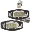 lampki tablicy rejestracyjnej LED do Honda Accord VII Sedan 02-08