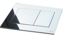 TECE NOW PLATE, ГЛЯНЦЕВАЯ ХРОМИРОВАННАЯ КНОПКА, для рамы унитаза TECEnow 9.240.401
