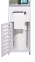 Kúpeľňová skrinka stĺpik 120cm do kúpeľne biela Značka Leobert