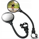 ВЕЛОСИПЕДНОЕ ЗЕРКАЛО ДЛЯ РУЛЯ, РЕВЕРСИВНОЕ, ДЛИННОЕ, РЕГУЛИРУЕМОЕ.