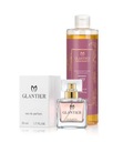 Zestaw Glantier 50ml 477 + Olejek pod prysznic 400ml 477