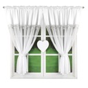 КОМПЛЕКТ ШТОР ДЛЯ ДЕТСКОЙ КОМНАТЫ С СЕРДЦЕМ