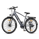 Электронный велосипед Qekud 27M204 27,5 дюйма 36 В 12,5 Ач 250 Вт e-City Citybik велосипед серый