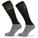 Носки для верховой езды с силиконом SPJT - микрофибра.