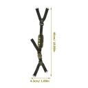 VERSATILE BELT PODBRODKOWY DO KASKU, REGULOWANY, OLIWKOWY  photo 10