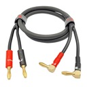 КАБЕЛЬ NAKAMICHI SPEAKER CABLE 2x1,5 угловой банан 4,5 м