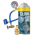 ClimaSet SADA GAZ 3v1 R1234yf Olej Tesnenie Kábel Adaptér 170 g
