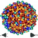 МОЩНЫЕ РОЖДЕСТВЕНСКИЕ ОГНИ 500 СВЕТОДИОДОВ IP44 ДЛИННЫЕ ВНУТРЕННИЕ НАРУЖНЫЕ СВЕТИЛЬНИКИ