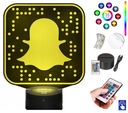 Snapchat 16-цветная светодиодная настольная лампа PLEXIDO