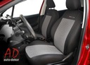 POŤAHY NA SEDADLÁ pre Toyota Auris (I) Ďalšie vlastnosti švy / otvory pre airbagy