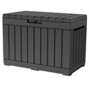KETER KENTWOOD GARDEN BOX СИДЕНЬЕ ДЛЯ ХРАНЕНИЯ 190 Л АНТРАЦИТОВЫЙ